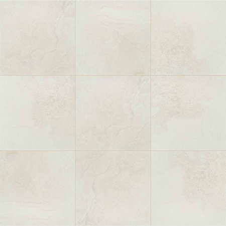 MSI Legend White 20 In. X 20 In. Matte Porcelain Floor And Wall Tile, 5PK ZOR-PT-0447
